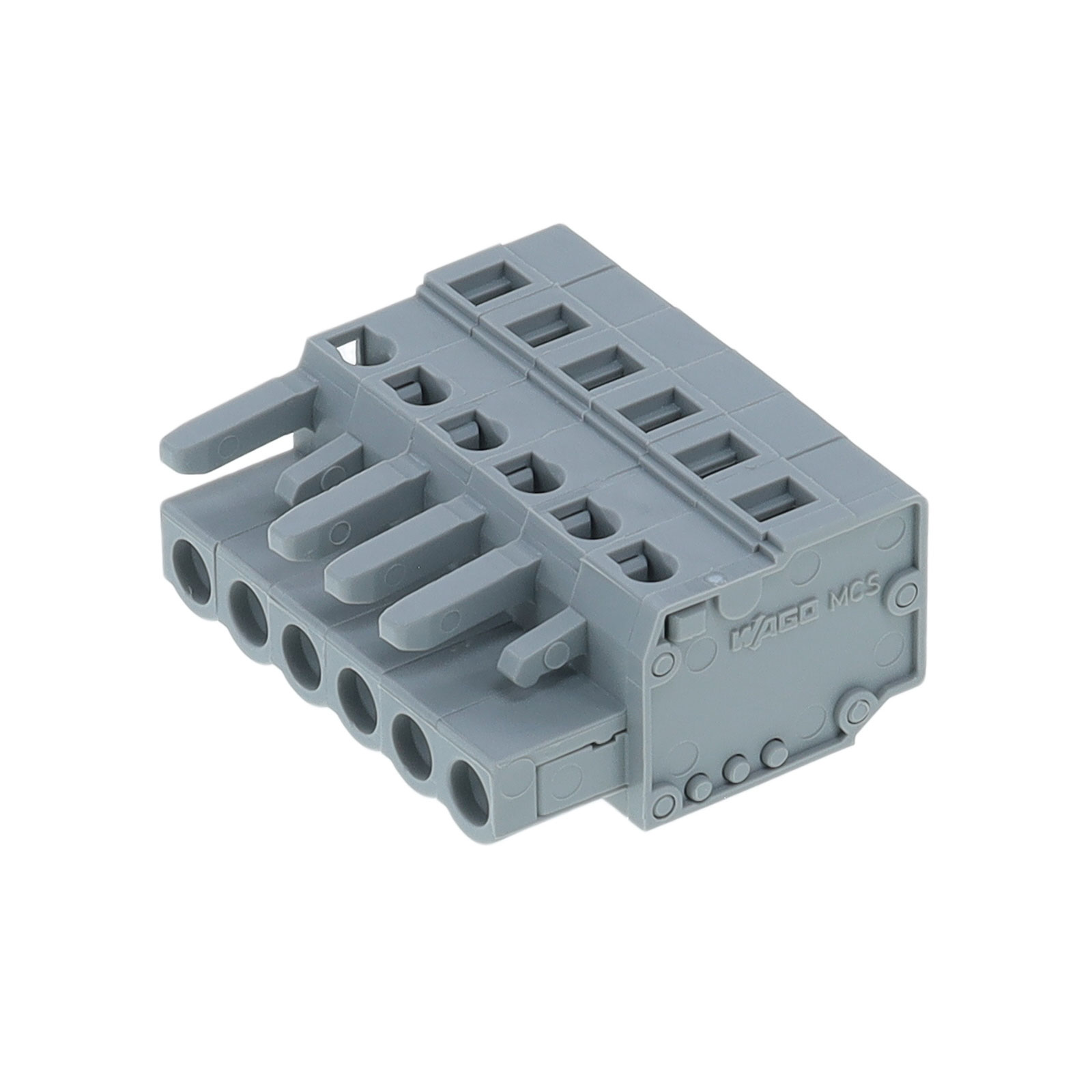 【231-106/026-000】TERM BLOCK PLUG 6POS 5MM