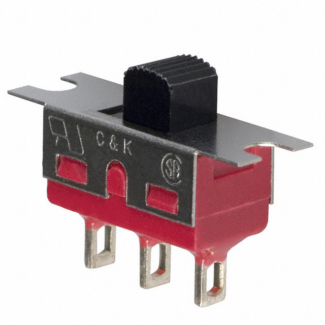SWITCH SLIDE SPDT 6A 120V【1101M1S3ZQE2】