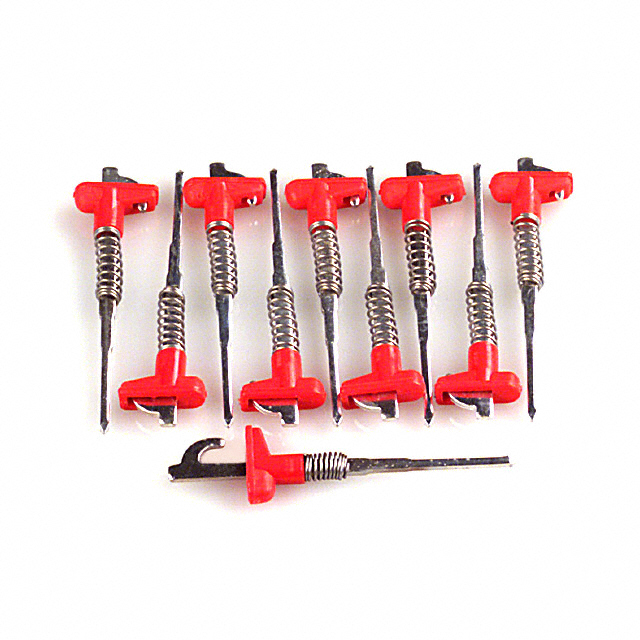 【86-1-S RED】STANDARD HOOK RED 10PK