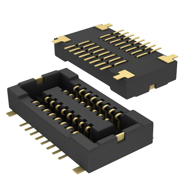 【AXT516124】CONN SOCKET 16POS SMD GOLD