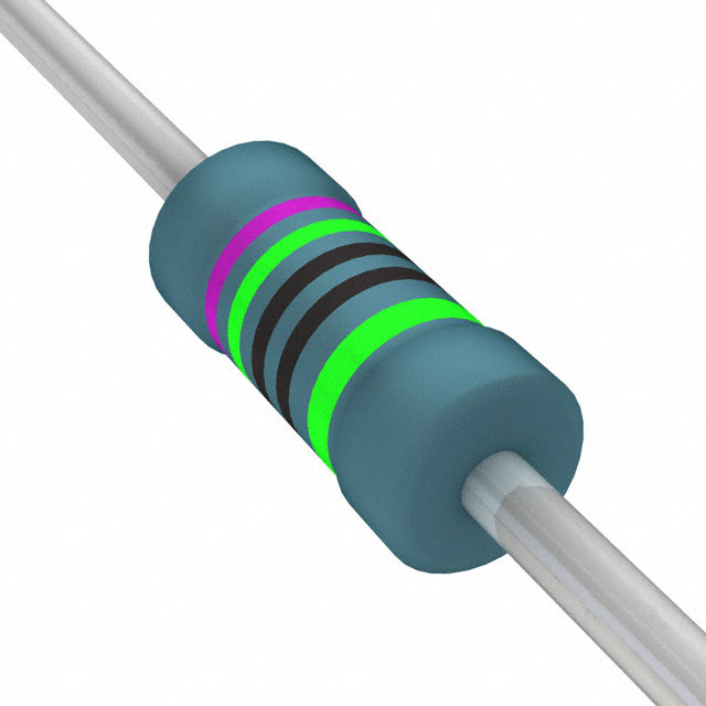 RES 750 OHM 0.6W 0.5% AXIAL【MBB02070C7500DC100】