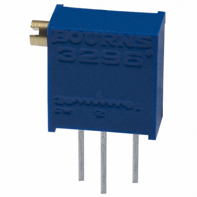 【3296Z-1-222LF】TRIMMER 2.2KOHM 0.5W PC PIN SIDE