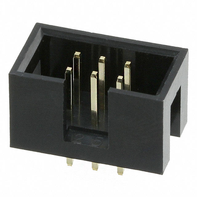 【61200621621】CONN HEADER VERT 6POS 2.54MM