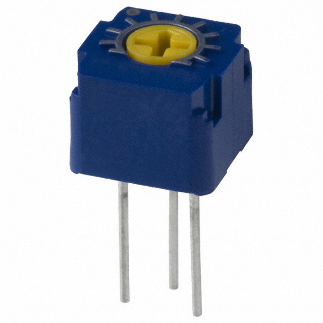 【CT-6EW105】TRIMMER 1M OHM 0.5W PC PIN TOP