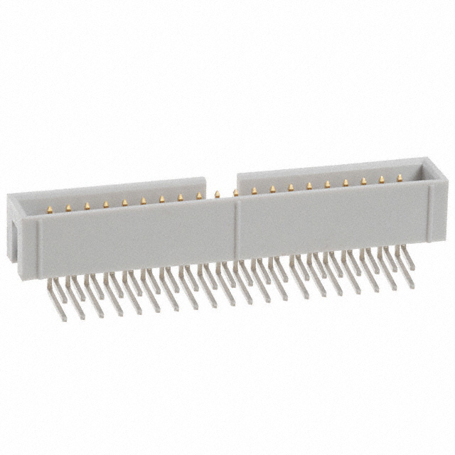 CONN HEADER R/A 40POS 2.54MM【AWHW40A-0202-T-R】