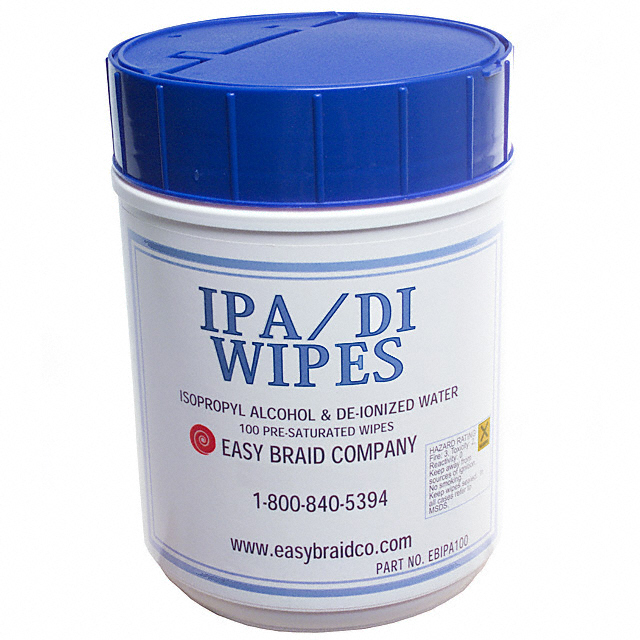 【EBIPA100】WIPES PRE-SAT ELECTRONICS 100PCS