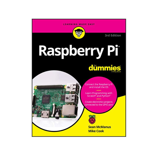 【BK0109】RASPBERRY PI FOR DUMMIES, 3RD ED