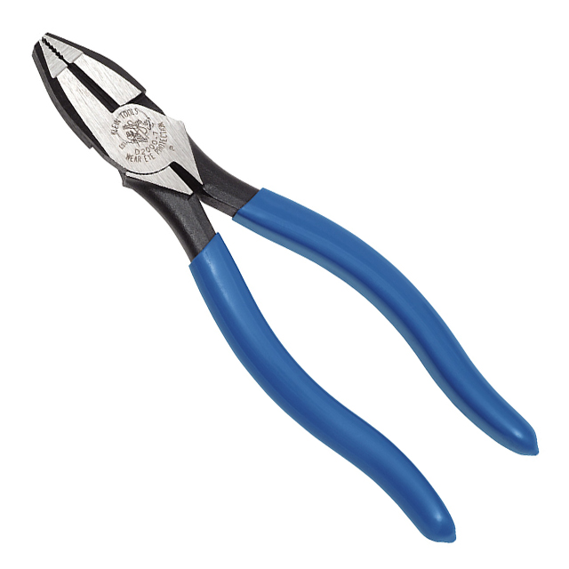 PLIERS COMBO FLAT NOSE 7.88"【D2000-7】