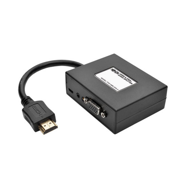 2-PORT HDMI TO VGA SPLITTER【P131-06N-2VA-U】