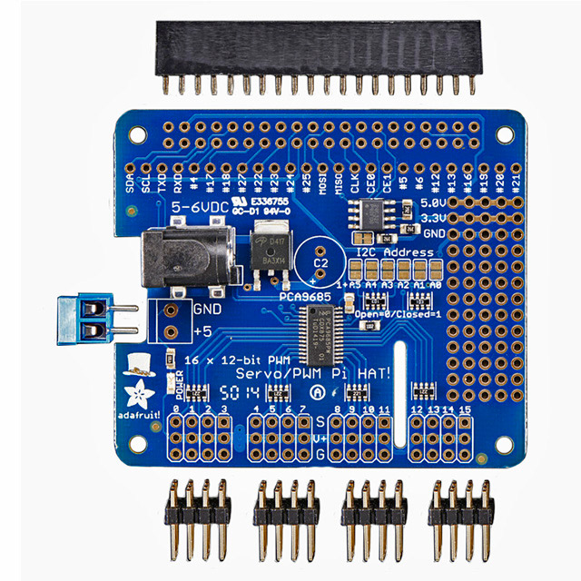 【2327】SERVO HAT FOR RASPBERRY PI MINI