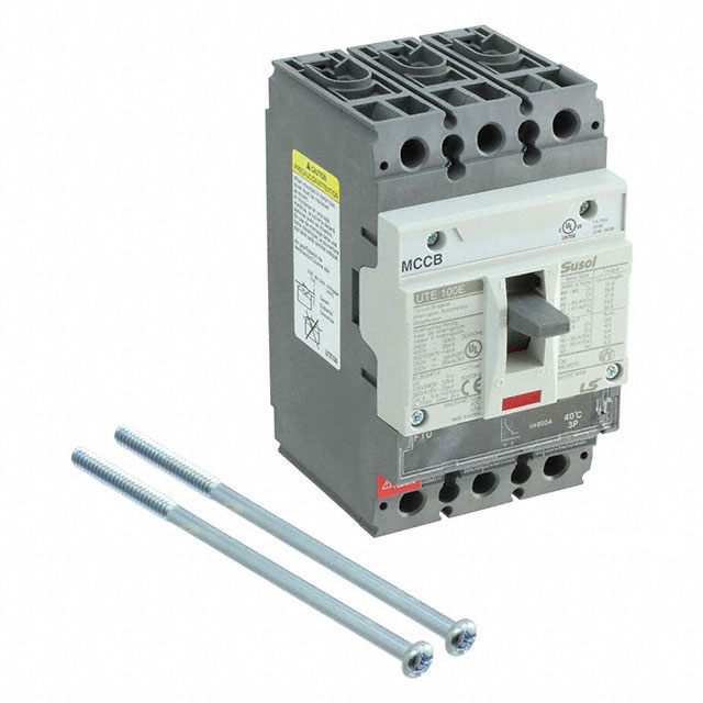 【UTE100E-FTU-90-3P-LL-UL】CIR BRKR THERM 90A 600VAC/500VDC