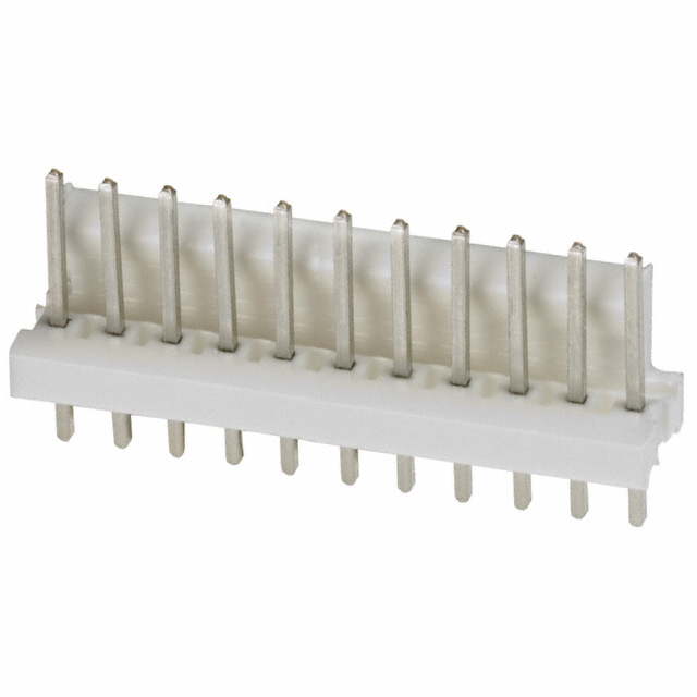 CONN HEADER VERT 11POS 2.54MM【1-640454-1】