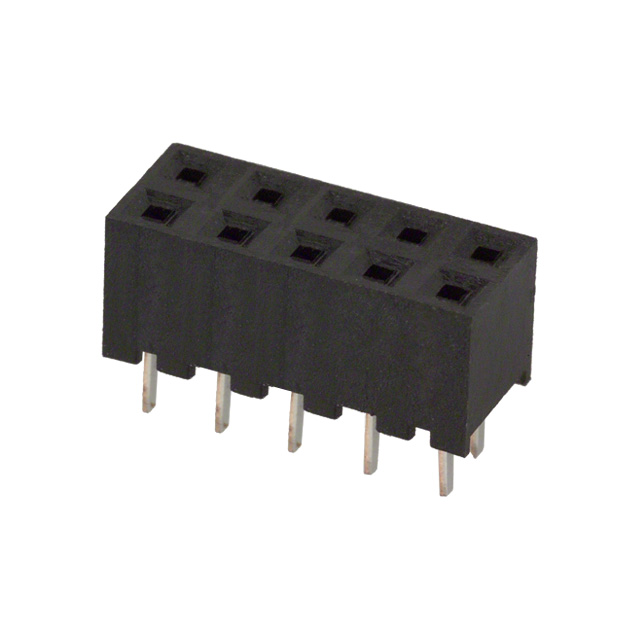 CONN RCPT 10POS 0.079 GOLD PCB【A3C-10DA-2DSC(71)】