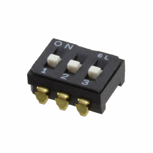 【CFS-0302TA】SWITCH SLIDE DIP SPST 0.1A 6V