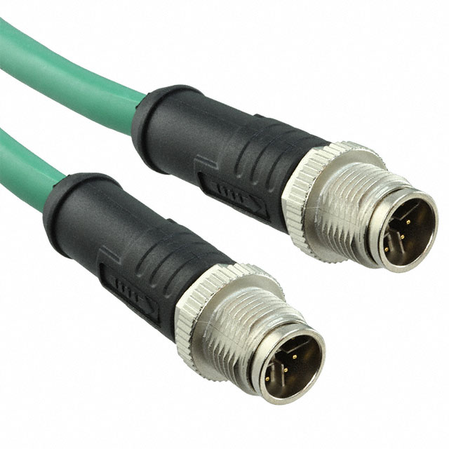 【MSXS08ML-SXSML-SX002】CIRC CBL 8POS RCPT TO RCPT 6.56'