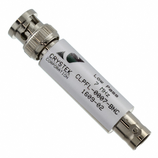 【CLPFL-0007-BNC】RF FILTER LOW PASS 7MHZ INLINE