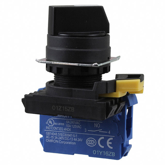 【A22NS-2BL-NBA-G100-NN】SWITCH SELECT 2POS SPST 10A 120V