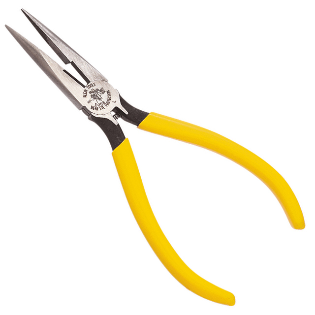 PLIERS COMBO LONG NOSE 6.63"【D203-6C】