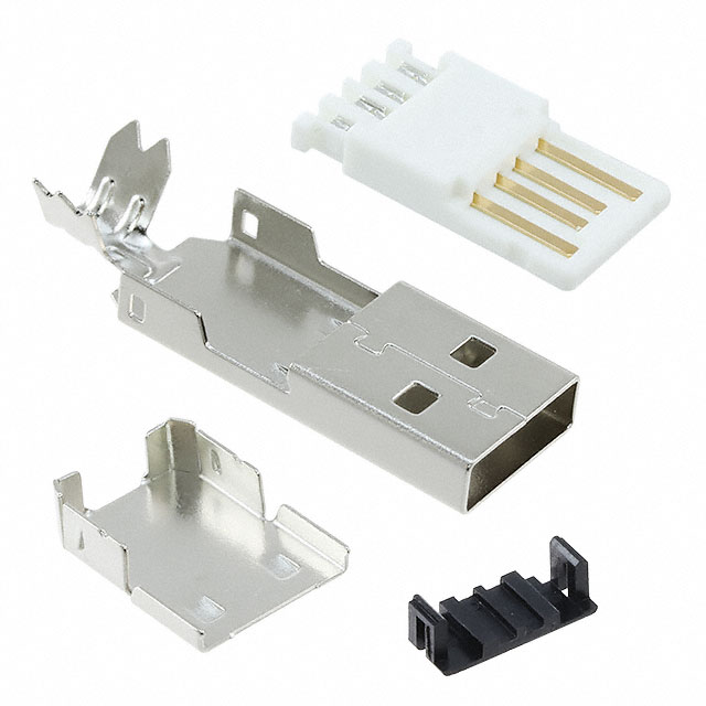 【A-USBPA】CONN PLUG USB1.1 TYPEA 4POS SLD