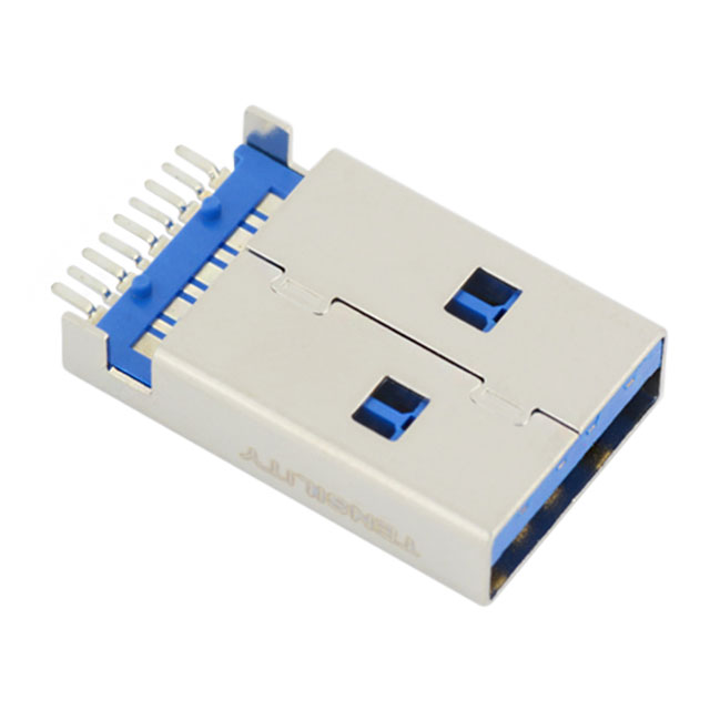 【50-00469】CONN PLUG USB3.0 TYPEA 9P SMD RA