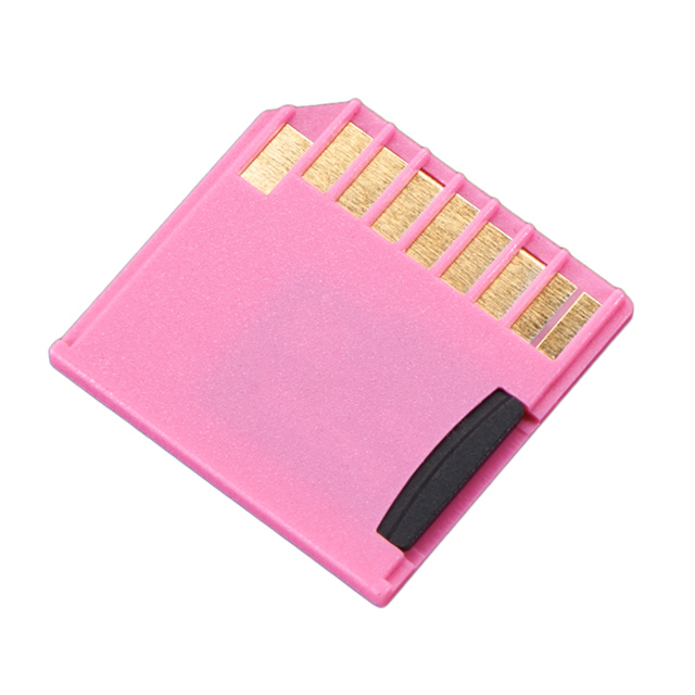 【1692】PINK SHORTENING MICROSD CARD ADA