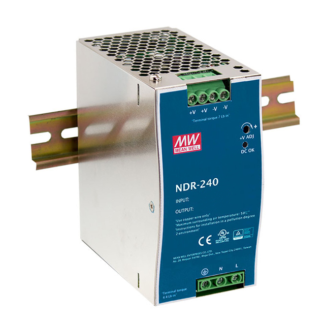 AC/DC DIN RAIL SUPPLY 24V 240W【NDR-240-24】