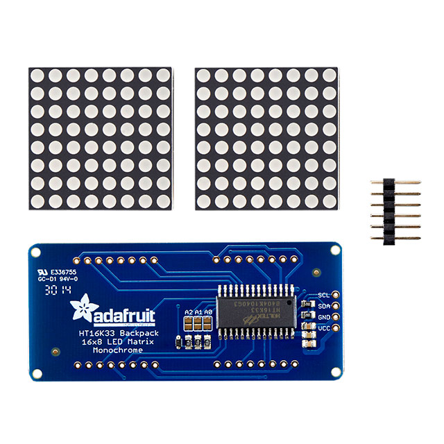 ADDRESS LED MATRIX I2C RED【2037】