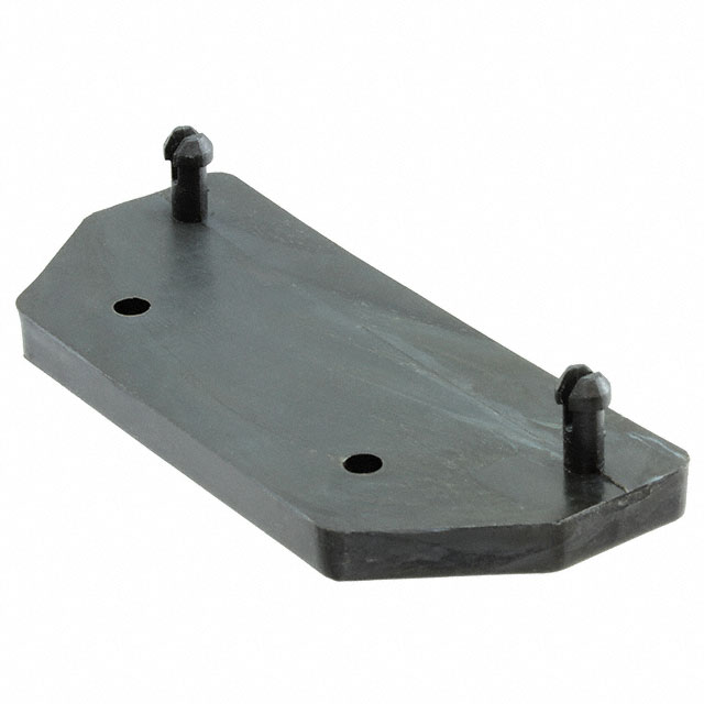 【BE123459】WALL MOUNTING FLANGE BLACK