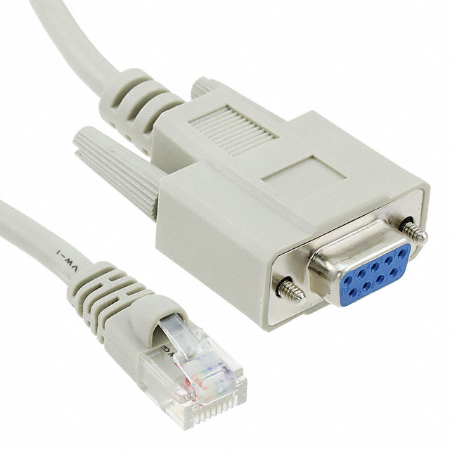 【ACC-500-103】NETWORKING CABLE RJ45 TO DB9 6'