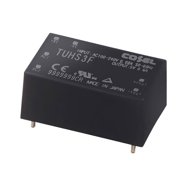【TUHS3F15】AC/DC CONVERTER 15V 3W