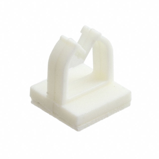 CBL CLIP WIRE SADDLE NATURAL ADH MWSEB-5-19A-RT Essentra Components製｜電子 ...