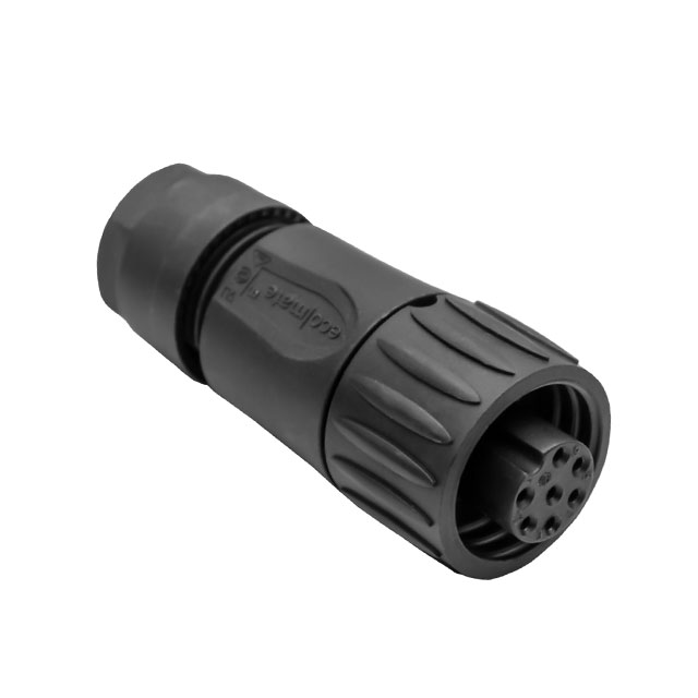 【C01630D00621012】CONN PLUG FMALE 7POS GOLD SOLDER