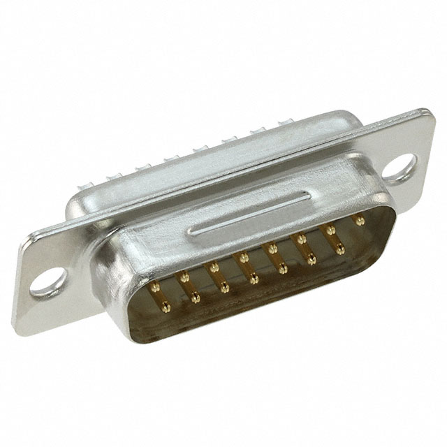 【XM3A-1521】CONN D-SUB PLUG 15POS SOLDER CUP