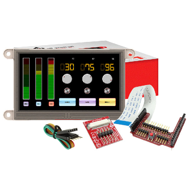 【GEN4-ULCD-70DT-SB-AR】GRAPHIC DISPLAY TFT RGB 7"