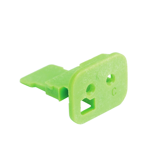 CONN PLUG WEDGE 2POS GREEN【AW2S-C】
