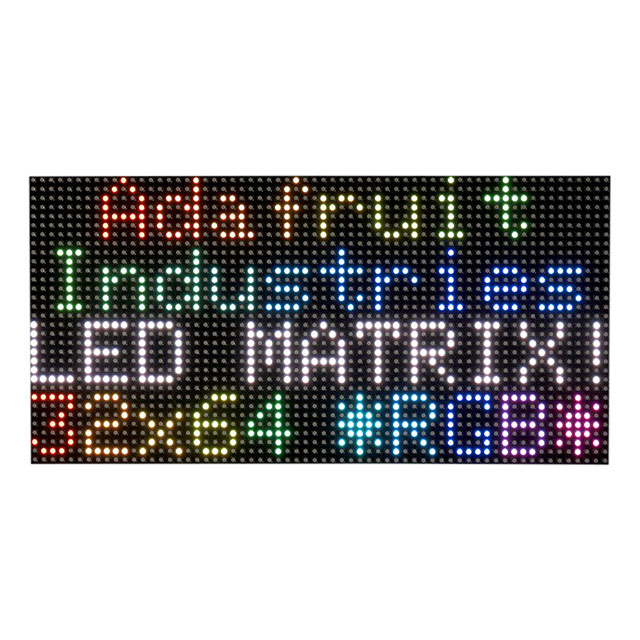 64X32 RGB LED MATRIX - 5MM PITCH【2277】