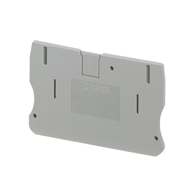 【3212057】CONN TERM BLK END PLATE GRAY