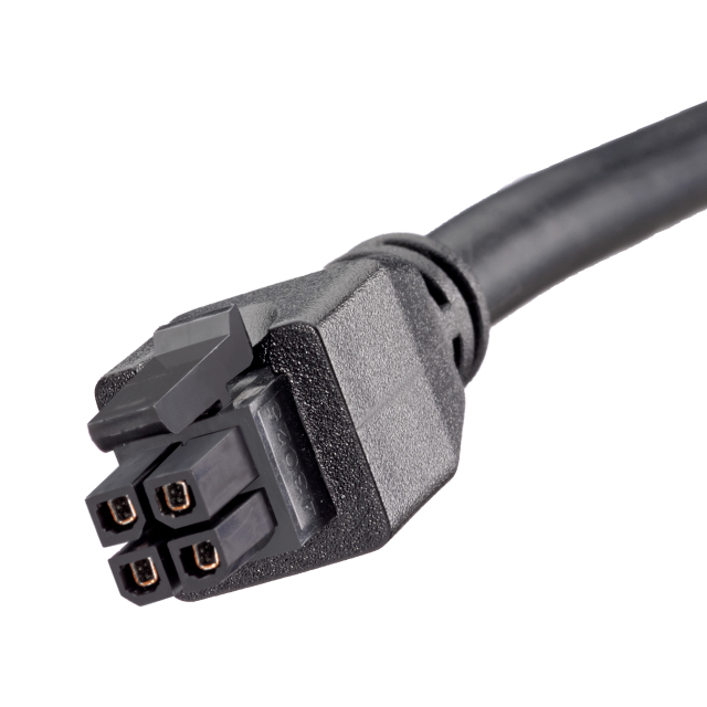 【2451320420】MICROFIT 4 CIRCUIT BLACK 2M OVER