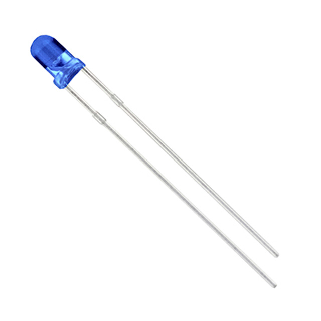【LTH3MM12VFR4600】LED BLUE CLEAR T-1 T/H