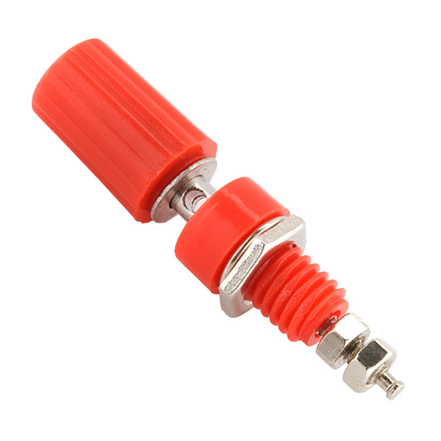 【09739】CONN BIND POST KNURLED RED