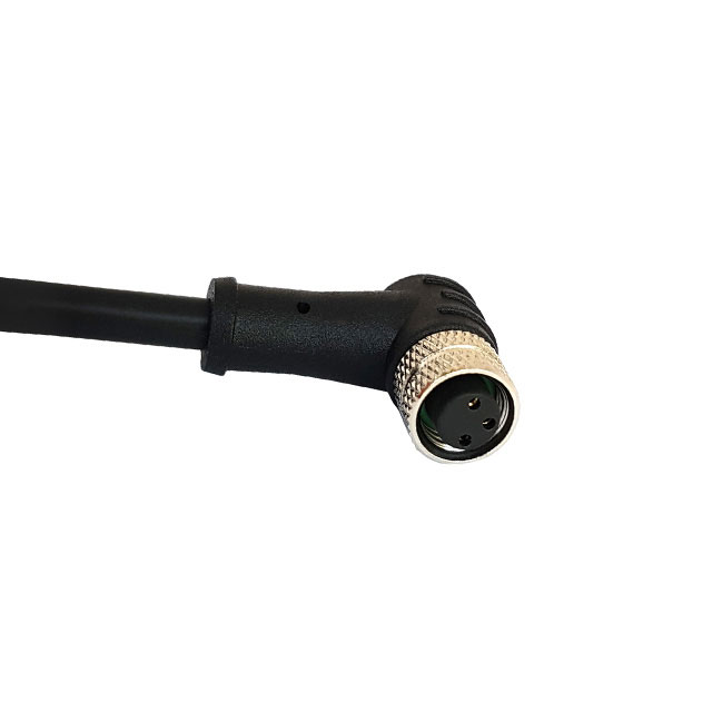 CBL 4POS PLUG RA TO WIRE 3.28'【PXPPVC08RAF04ACL010PVC】