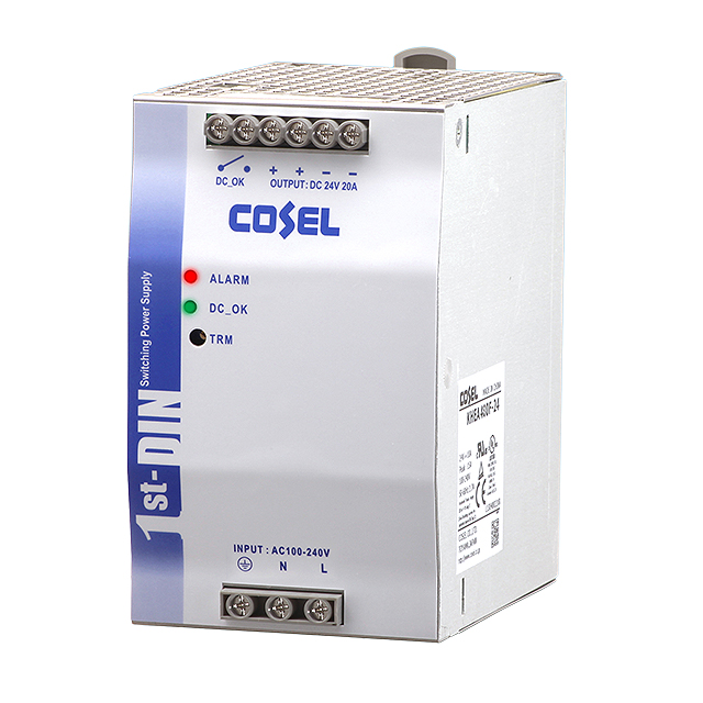 【KHEA480F-48】AC/DC DIN RAIL SUPPLY 48V 480W