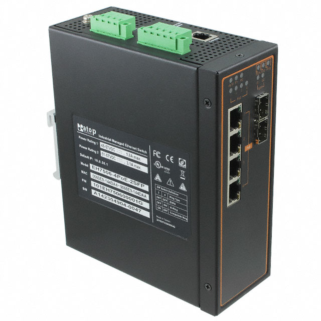 【EH7506-4POE-2SFP】NETWORK SWITCH-MANAGED 6 PORT