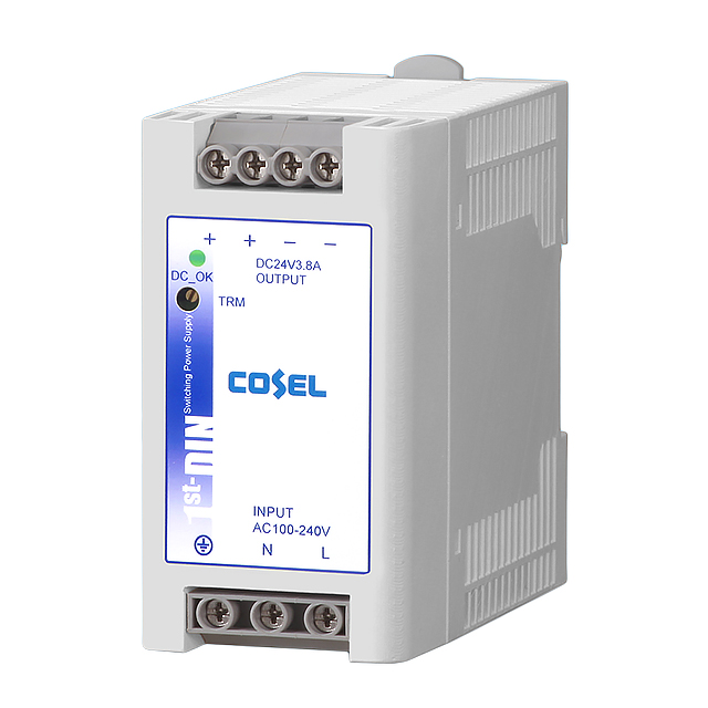【KHEA90F-24-E】AC/DC DIN RAIL SUPPLY 24V 90W