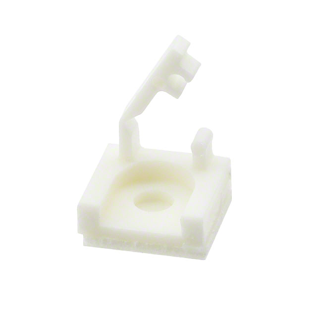 【MWSLTB-1-19A-RT】CBL CLIP WIRE SADDLE NATURAL ADH