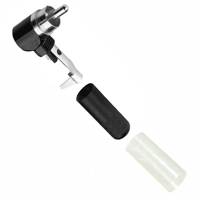 【3502RABAU】CONN RCA PLUG MONO R/A 2COND 3PC
