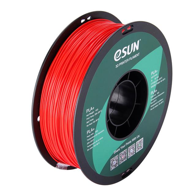 【PLA+175R1】ESUN PLA+(1.75MM,1000G)RED[箱]