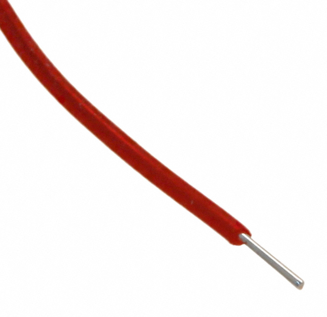 【KSW30R-0100】WIRE WW 30AWG PVDF RED 100'