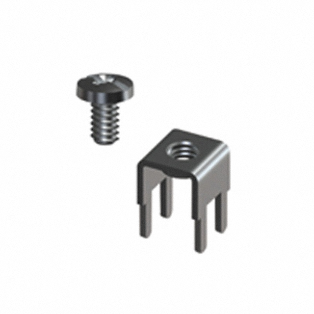 TERM SCREW 6-32 4 PIN PCB【8191-6】