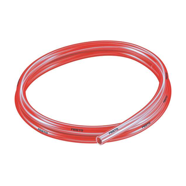 【PUN-H-10X1,5-TRT】TUBING RED PLASTIC 10MM 50M